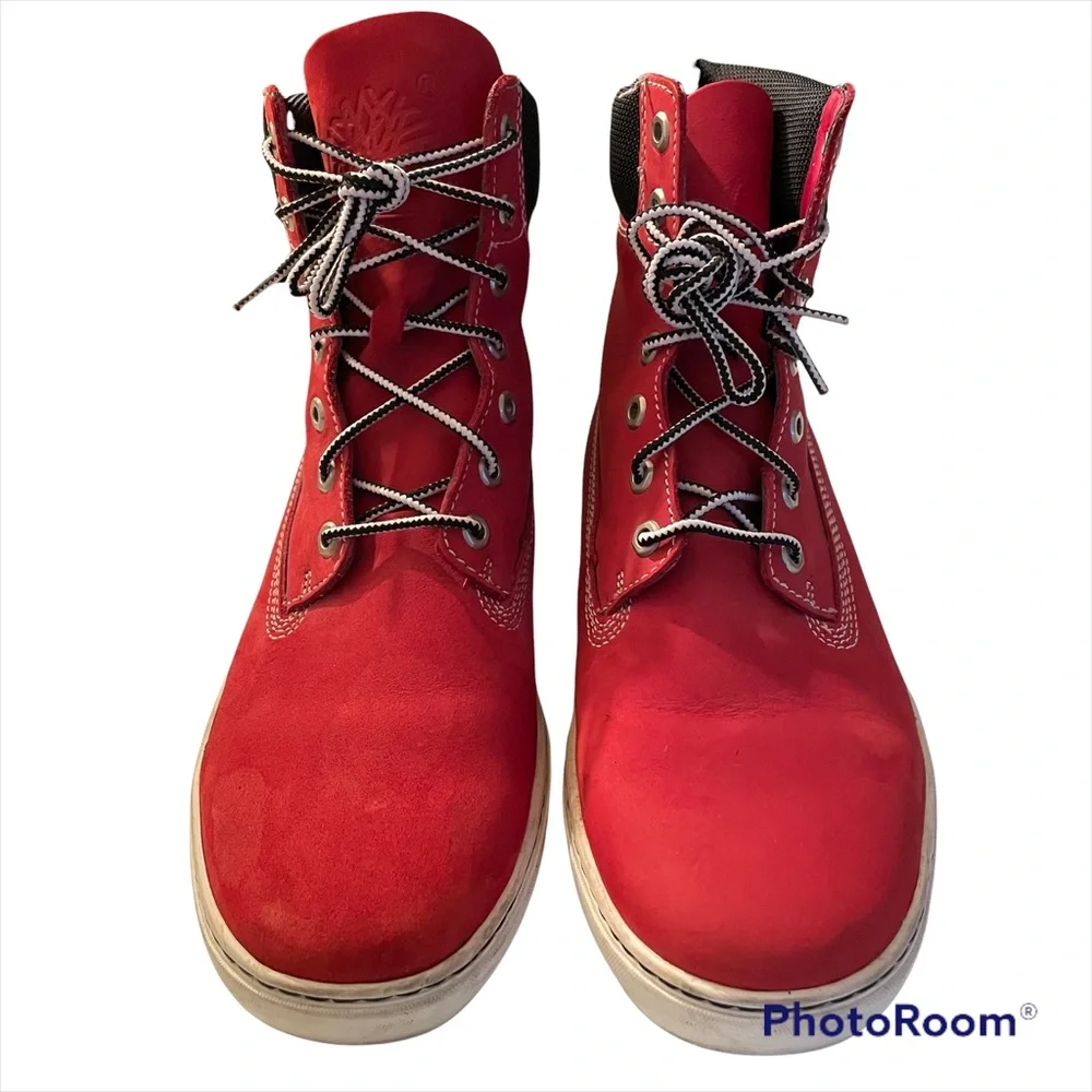 Red Timberland Earthkeepers Boot - Picture 1 of 10